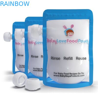 Sızdırmaz Gıda Plastik Torbalar Ambalaj Kilitli, Dondurucu Güvenli Anne Sütü sıvı çantası