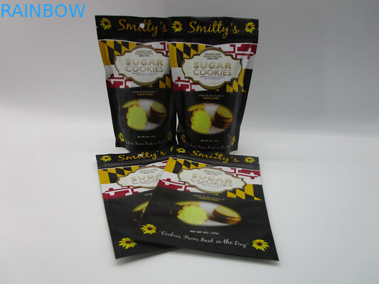 Kahve paketleme customzied fermuarlı stand up çantası, tek yönlü valf