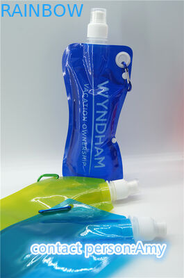 Açılıp kapanabilir fermuarlı Promosyon PET / PE Emzikli Kese Ambalajı