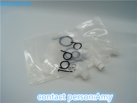 Biyobozunur Çift fermuarlı 200ml Emzikli Kese Ambalajı PET / NY / PE