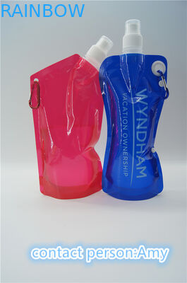 Su geçirmez enerji içeceği kilitli sıvı saklama torbaları hindistan cevizi içecek