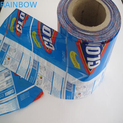 Özel yapılmış pvc şişe ambalaj için kol shrink / su geçirmez adhensive etiket çıkartmaları