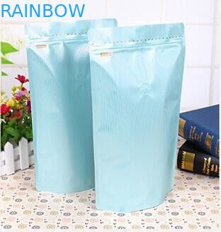 Özel baskı açılıp kapanabilir standı torbalar kahve paketleme poşetleri 12 OZ