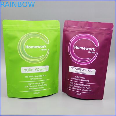 Kullanımlık Zip Kahve Poşetleri Valf Folyo Astarlı Stand Up Kahve / Çay / Toz Paketleme Çantası