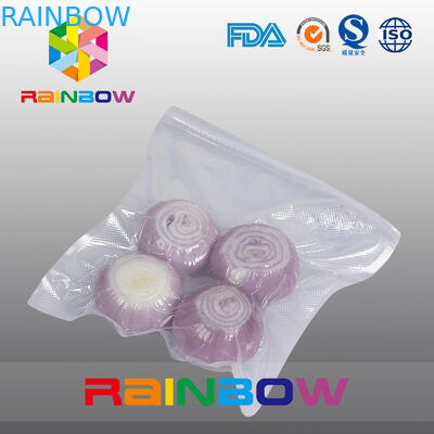 Yapılandırılmış / baskılı aile gıda vakumluk mühür çantaları 8 "X50" 11 "X50" boyutunda rulo