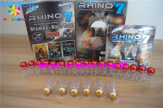 Özelleştirilmiş Bullet Plastik Hap Şişeleri, Metal Kapaklı Plastik Tıp Şişeleri