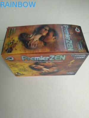 Erkek Geliştirme Hapları Temizle Blister Ambalaj Kağıdı / PP Malzemeleri