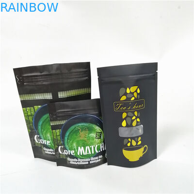 Custum baskılı mat bitmiş çantalar plastik torbalar protein tozu ambalajı mylar folyo çantalar ayağa kalkıyor