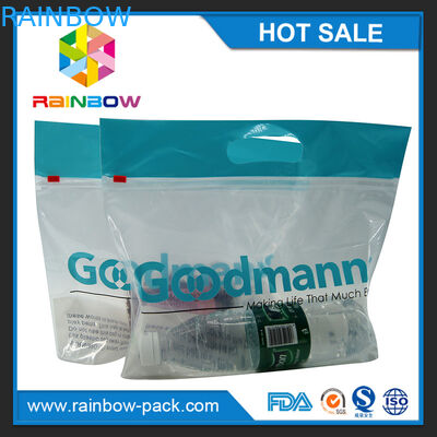 Özelleştirilmiş logo Baskılı çanta özel koku geçirmez çanta ile kaymak kilitli Meyve Ambalaj Çanta askı deliği