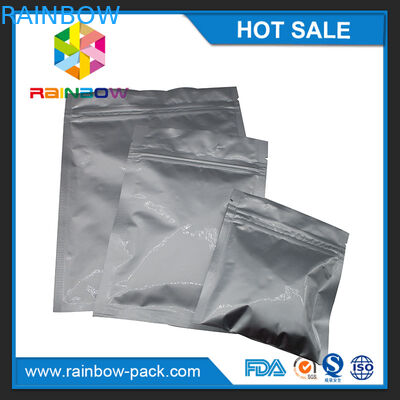 Özel baskılı folyo lamine mini kilitli tıp hapları için mylar çantası tamper belirgin zip kilit plastik torbalar