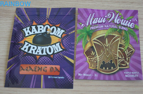 1G 3g 4g 5g 10 gram Bitkisel Tütsü Ambalaj çanta, Küçük Kilitli Baharat Çanta