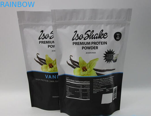 FDA peynir altı suyu protein poweder 1kg için fermuarlı gıda kese ayağa