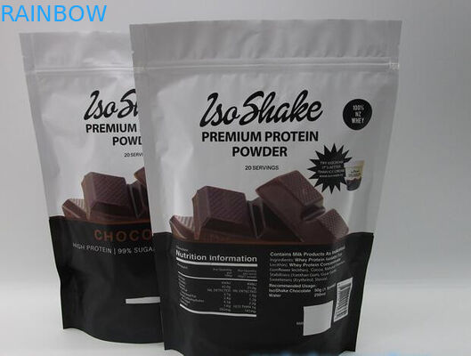 FDA peynir altı suyu protein poweder 1kg için fermuarlı gıda kese ayağa