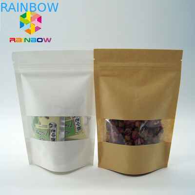 Çevre Dostu Baskılı Kağıt, Şeffaf Pencereli ve Fermuarlı Torbalar