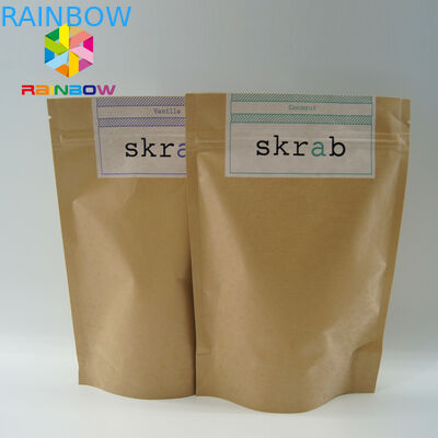 Dayanıklı Astarlı Alüminyum Folyo Yiyecek, Çevre Dostu İçin Çanta Ambalaj Stand Up