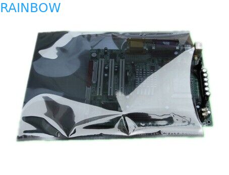 Gümüş Zip Kilidi Büyük Anti Statik Çanta Şeffaf / Yarı Şeffaf Naylon