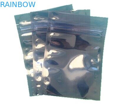 Gümüş Zip Kilidi Büyük Anti Statik Çanta Şeffaf / Yarı Şeffaf Naylon