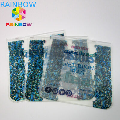 Özel Mayo Paketleme PVC Bikini Fermuar Çantaları