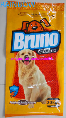 Özel Kedi Pet Gıda Kılıfı Isı Mühür Pet Yan Gusset Çanta SGS Sertifikası