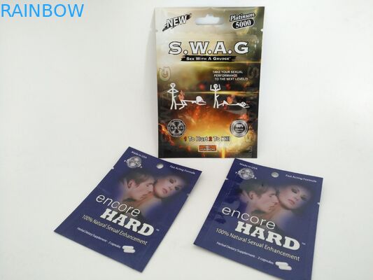 Tablet Tıp Folyo Kılıfı Ambalaj Neme Dayanıklı Laminat Mylar Folyo Hap Çantaları