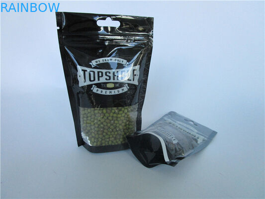 Mylar Kilitli esrar paketleme çantası kılıfı Esrar Tohumları Ambalaj Özel Etikel plastik kılıf