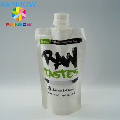 Arı Bal için Bacalı / Stand Up Kılıfı ile Özelleştirilmiş Baskılı Bal Paketleme Çantası