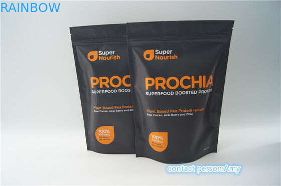 Tek Yönlü Gaz Alma Valflı Neme Dayanıklı Büyük Kahve Paketleme Torbaları