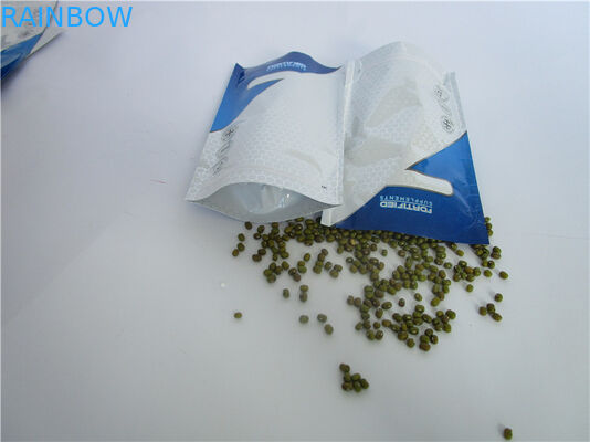 Kullanımlık Whey protein tozu beslenme fermuarlı gıda paketi çanta