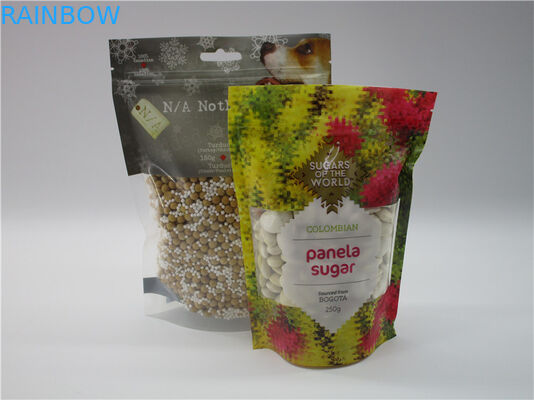 Besin takviyesi ambalaj çanta gıda folyo protein tozu için fermuar kilidi ile mylar çanta