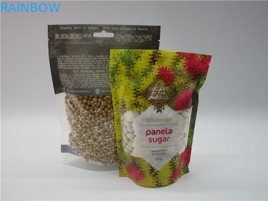 Besin takviyesi ambalaj çanta gıda folyo protein tozu için fermuar kilidi ile mylar çanta