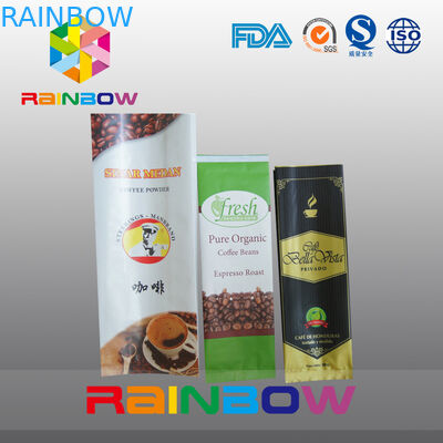 12oz Beyaz Yanlı Köşeli Kahve Paketleme Çantası