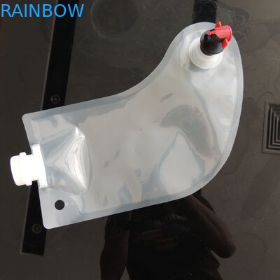 Sıcak satış yılbaşı stockings1L şarap / içecek / meyve şeffaf şarap çantası