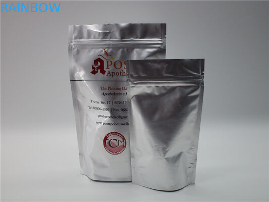 600g 1kg OEM Fermuarlı Gıda Ambalaj Torbası Kahverengi Kraft Kağıt Torba, Pencere / Fermuarlı