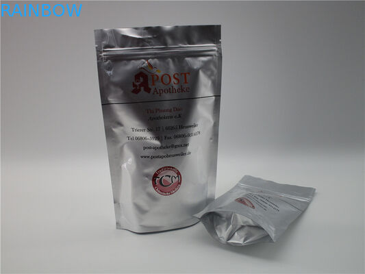 600g 1kg OEM Fermuarlı Gıda Ambalaj Torbası Kahverengi Kraft Kağıt Torba, Pencere / Fermuarlı