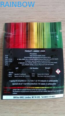 Renkli baskı kilitli 1g Jammin Joker için Bitkisel Tütsü Ambalaj çanta