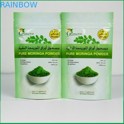 Özel Doypack Plastik Torbalar Paketleme Kurutulmuş Yaban Mersini İçin Fermuarlı Çanta Stand Up