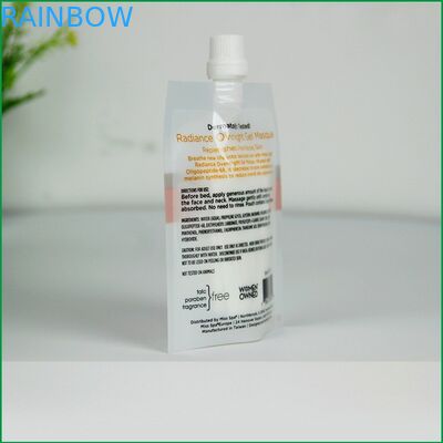 Jel maskeli / şampuanlı sıvı emzikli kese paketleme sıvısı