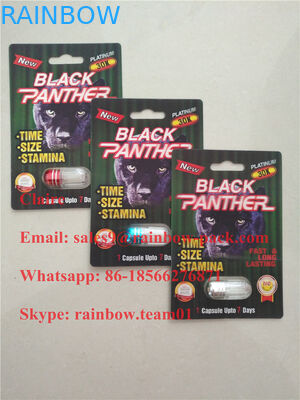 Cinsel Kapsül Blister 3D Kağıt Kartı / Erkek Cinsel Performans Geliştirme Cinsel Hap Paketi