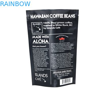 Özel Alüminyum Folyo Plastik Torbalar Paketleme, 300g Valfli Kahve Çantaları