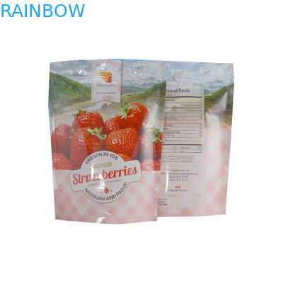 Kurutulmuş Meyve Paketleme için Snack Ziplock Stand Up Plastik Torbalar Paketlemesi