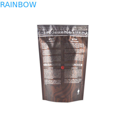 Keny Uganda Etiyopya 250 Gram 500 gram Plastik Torbalar Ambalaj, Çoklu Renk Kahve Poşetleri Stand