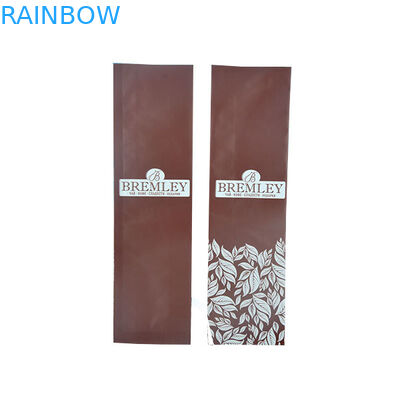 Düz Tabanlı Food Grade Çevre Dostu Stand Up Torbalar Kahve Paketleme Gaz Alma Vanası