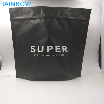 Mat Siyah 500 Gram 1 LB Baskılı Kilitli ve Gaz Alma Valfli Gıda Ambalaj Torbaları