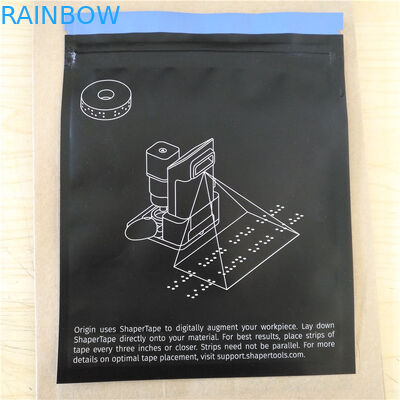 Tıbbi Bant Ambalajı İçin Üç Taraflı Mühür Mylar Kilitli Plastik Ambalaj Torbaları