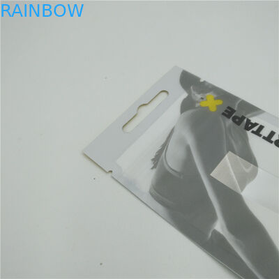 Asılı Alt Açık Plastik Torbalar Paketleme, Üç Yan Mühür Kılıfı Özel Baskılı