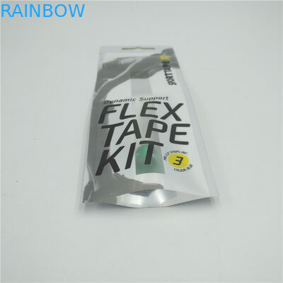 Asılı Alt Açık Plastik Torbalar Paketleme, Üç Yan Mühür Kılıfı Özel Baskılı