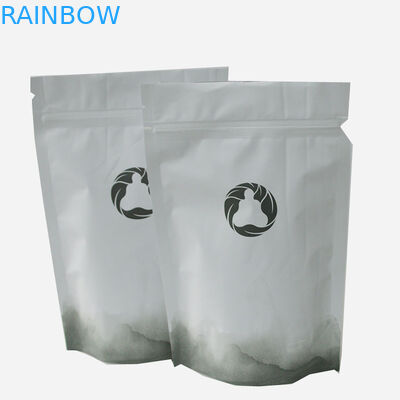 Çin Fabrika Isı Mühürlenebilir Bileşik Logo Baskı Stand Up Özelleştirilmiş Folyo Gıda Kahve Çay Poşeti Kılıfı Ile 1 kg 500g Zipp