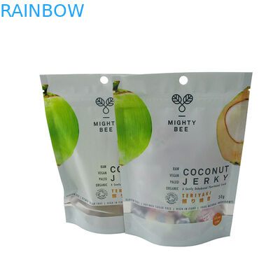 Çikolatalı Kurabiye Bisküvi İçin Paketleme Stand Up Fermuar Çanta Plastik Torbalar