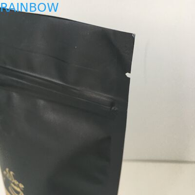 Özel Etiket Altın Logo Alüminyum Folyo kaplı Plastik Torbalar Valfli Ambalaj Torbası