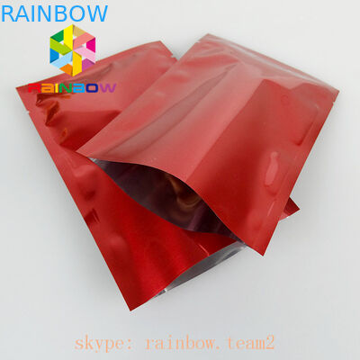 Düz şekil alüminyum folyo kese ambalaj kenevir tohumu çanta çantası fermuarlı